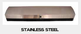 Air Curtains Stainless Steel